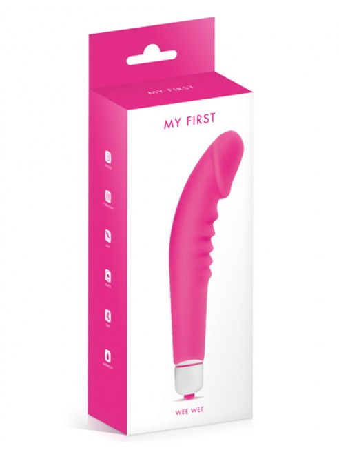 Fournisseur sextoys Vibromasseur stimulateur réaliste point G rose silicone 7 vitesses