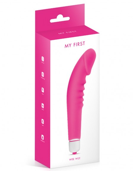 Fournisseur sextoys Vibromasseur stimulateur réaliste point G rose silicone 7 vitesses