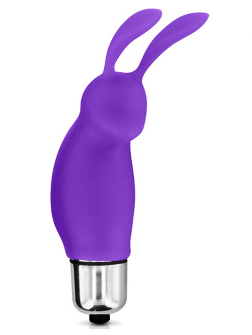 Grossiste Glamy Stimulateur de clitoris vibrant violet rabbit