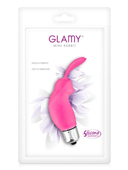 Grossiste Glamy Stimulateur de clitoris vibrant rose rabbit