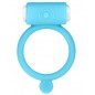 Cockring phosphorescent bleu vibrant avec stimulation du clitoris - CC570027 Cockring phosphorescent bleu vibrant avec stimulation du clitoris - CC570027