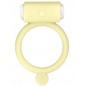 Cockring phosphorescent jaune vibrant avec stimulation du clitoris - CC570028 Cockring phosphorescent jaune vibrant avec stimulation du clitoris - CC570028
