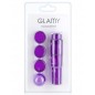 Stimulateur de clitoris violet têtes changeables - CC570033 Stimulateur de clitoris violet têtes changeables - CC570033
