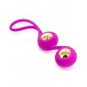 Grossiste sextoys dropshipping Boules de Geisha ou stimulateur anal plaqué or