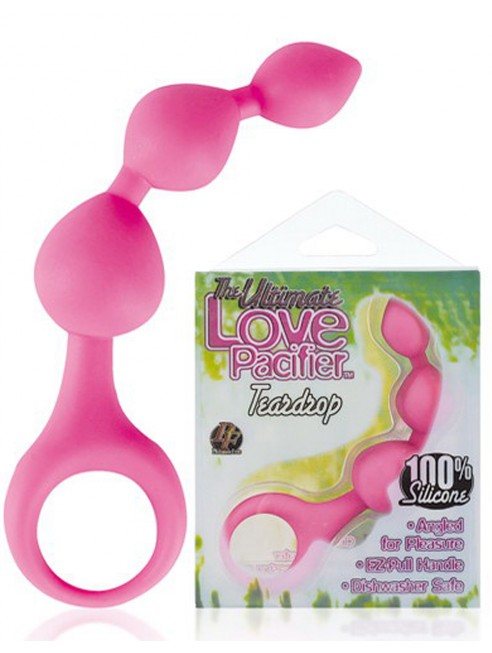 Fournisseur sextoys Glamy Stimulateur anal rose à boules