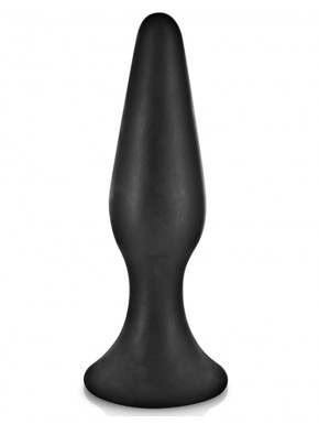 Fournisseur sextoys Plug anal noir 15cm avec ventouse