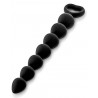 Grossiste sextoys Chapelet plug anal noir 27cm