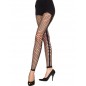 Legging noir sexy style filet - MH35242BLK