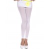 Fournisseur Music Legs Legging blanc fin opaque et uni