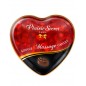 Mini bougie de massage au chocolat boîte coeur 35ml - CC826061 Mini bougie de massage au chocolat boîte coeur 35ml - CC826061