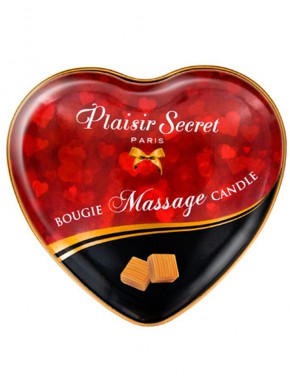 Fournisseur Plaisir Secret dropshipping Mini bougie de massage caramel boîte coeur 35ml