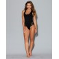 Body string noir jersey fermeture pression et dentelle - DG11073BLK Body string noir jersey fermeture pression et dentelle - DG11073BLK