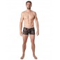 Boxer noir en fine dentelle avec légère transparence - LM706-67BLK Boxer noir en fine dentelle avec légère transparence - LM706-67BLK