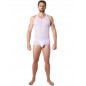 V-shirt blanc fine maille avec transparence - LM92-76WHT V-shirt blanc fine maille avec transparence - LM92-76WHT