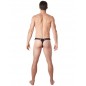 String noir sexy avec fine résille - LM805-57BLK String noir sexy avec fine résille - LM805-57BLK