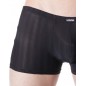 Boxer noir glamour avec fines rayures - LM806-67BLK Boxer noir glamour avec fines rayures - LM806-67BLK