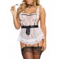 Costume sexy femme de chambre en tablier - DG9766 Costume sexy femme de chambre en tablier - DG9766