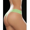 Grossiste lingerie Boyshort sexy dentelle 93 Hot Green