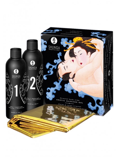 Grossiste Shunga Gelée de massage oriental fruits exotiques