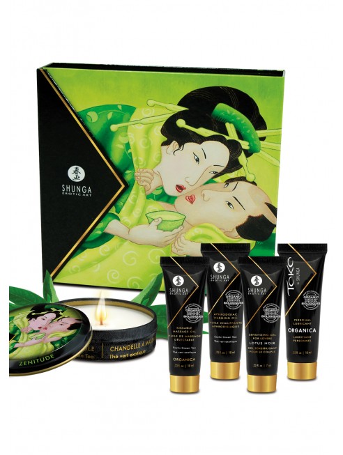 Grossiste Shunga dropshipping Coffret de Geisha Bio thé vert