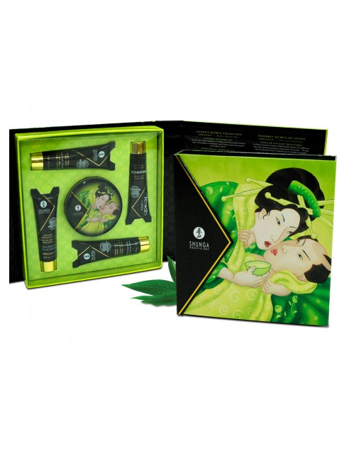 Grossiste Shunga dropshipping Coffret de Geisha Bio thé vert