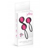 Grossiste dropshipping Yoba Set de boules de Geisha noires roses à billes amovibles