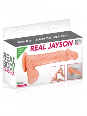 Gode réaliste veiné avec testicules et ventouse 21cm - CC5141132194