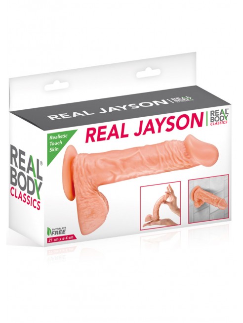 Fournisseur Real Body Gode réaliste veiné avec testicules et ventouse 21cm