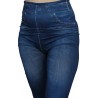 Grossiste mode féminine Legging bleu style jean neuf