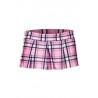 Fournisseur Mini-jupe plissée rose style ecossais