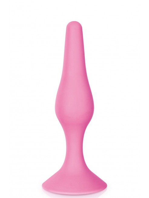 Fournisseur sextoys Plug anal ventouse rose taille M