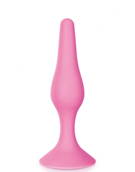 Fournisseur sextoys Plug anal ventouse rose taille M