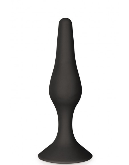 Grossiste sextoys Plug anal ventouse noir taille M