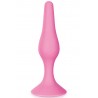 Grossiste sextoys Plug anal ventouse rose taille L