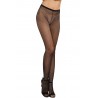 Grossiste Collant couture nylon noir fine résille