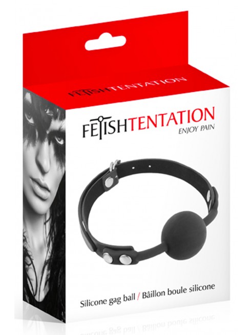 Fournisseur Fetish Tentation Baillon à boule silicone