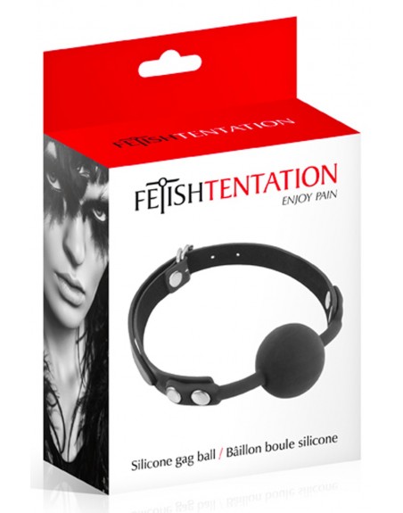 Fournisseur Fetish Tentation Baillon à boule silicone