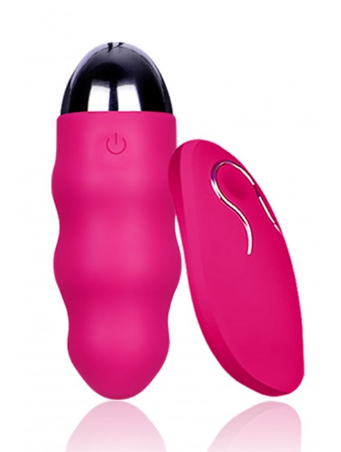 Grossiste sextoys Oeuf vibrant ondulé 10 vitesses USB