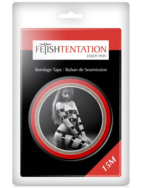 Fournisseur Fetish Tentation Tape ruban bdsm rouge