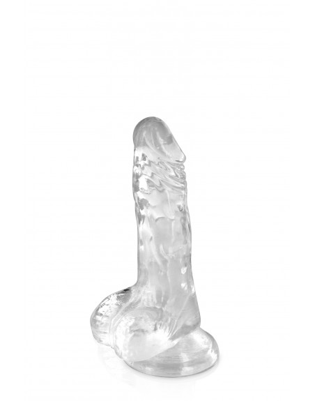 Gode jelly transparent ventouse taille XS 13cm