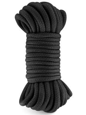 Corde de bondage shibari noire 10M