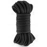 Corde de bondage shibari noire 10M