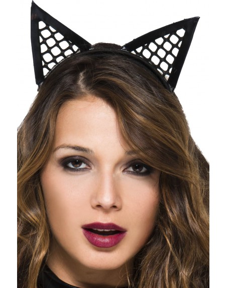 Oreilles de chatte pointues filet