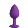 Plug bijou violet Small