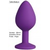 Plug bijou violet Medium