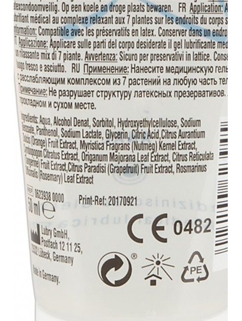 Lubrifiant anal végétalien 50ml