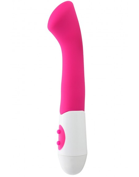 Vibromasseur rose tête plate spécial point G