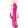 grossiste sextoys Vibromasseur rabbit va-et-vient chauffant 7 programmes USB