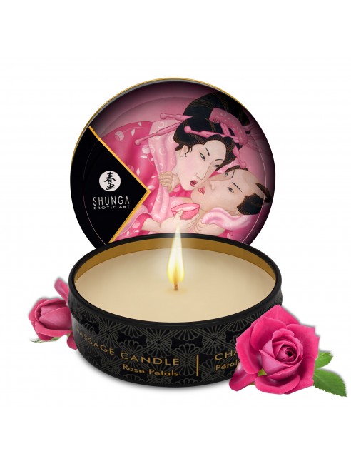 Fournisseur Shunga mini bougie à la rose