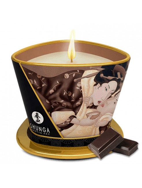 Fournisseur bougie de massage chocolat Shunga